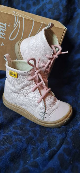 Ghetuțe fetițe Tikki 21 Barefoot Beetle (Roz deschis)