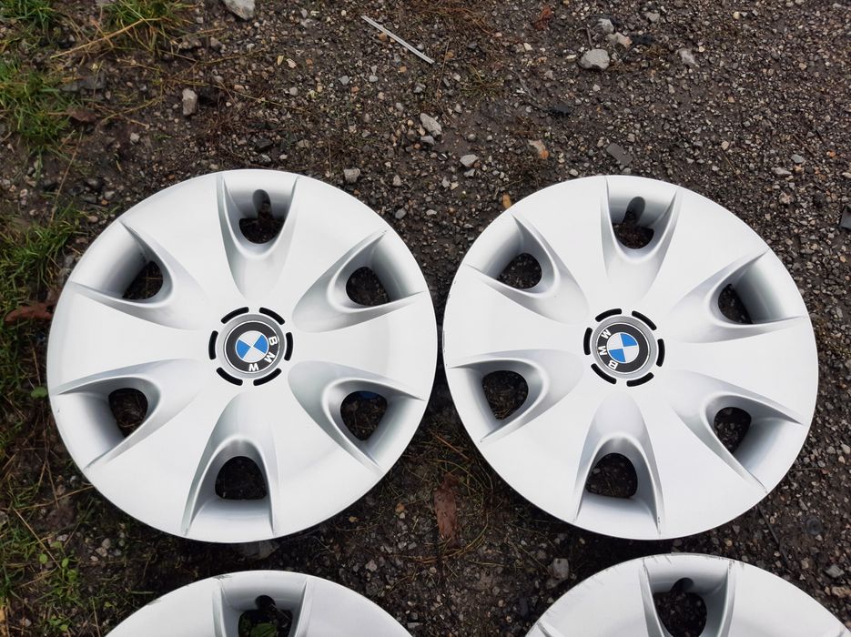 4бр.железни джанти-5х120-16цола+оригинални тасове за BMW-1