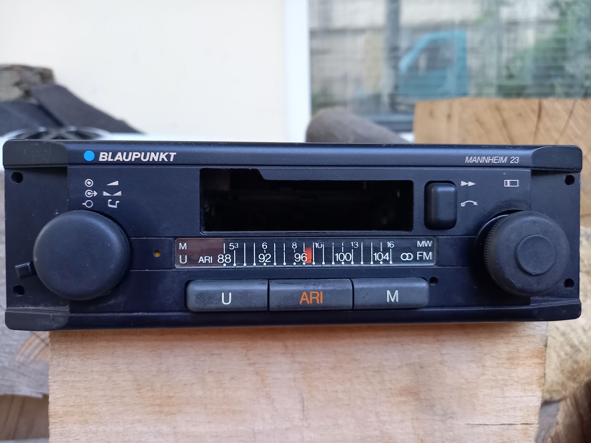 Оригинално ретро радио Blaupunkt Mannheim 23. Касетофон 1980-година.