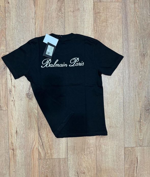 Tricou Balmain Paris mărimea S bumbac calitate premium