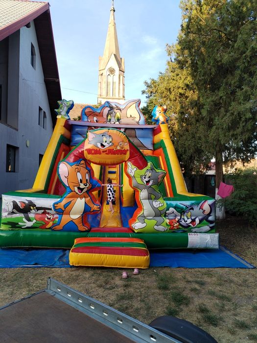 Tobogane/Topogane gonflabile 500 lei - NOI ! Si cu piscina