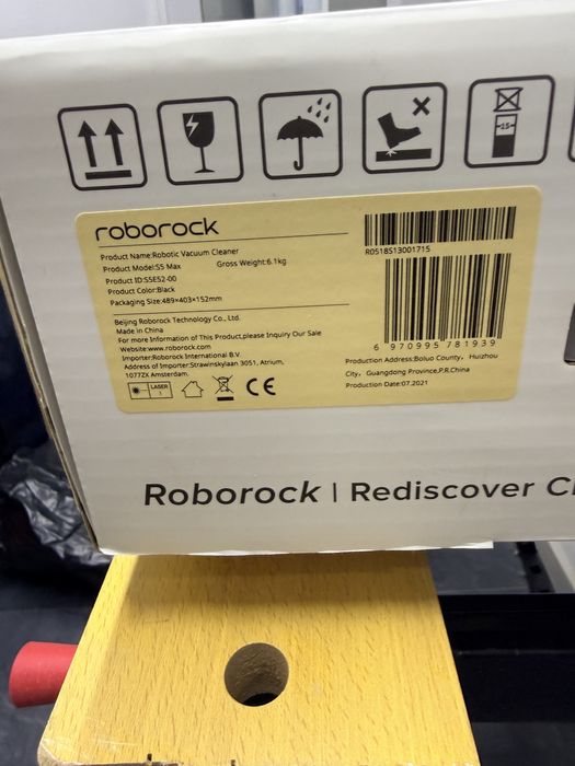 Xiaomi Roborock s5 max прахосмукачка робот