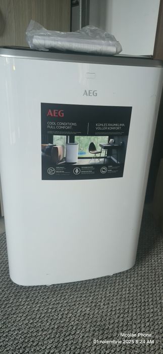 Aer conditionat portabil 12000 BTU, A+