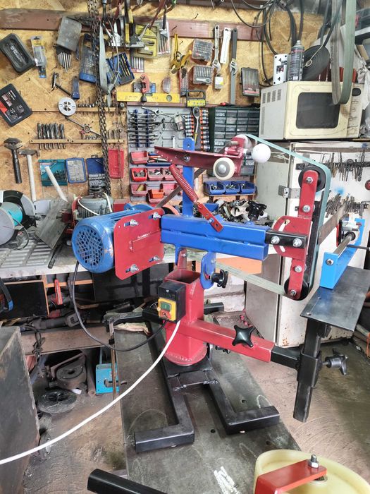 Slefuitor cu banda (belt grinder)