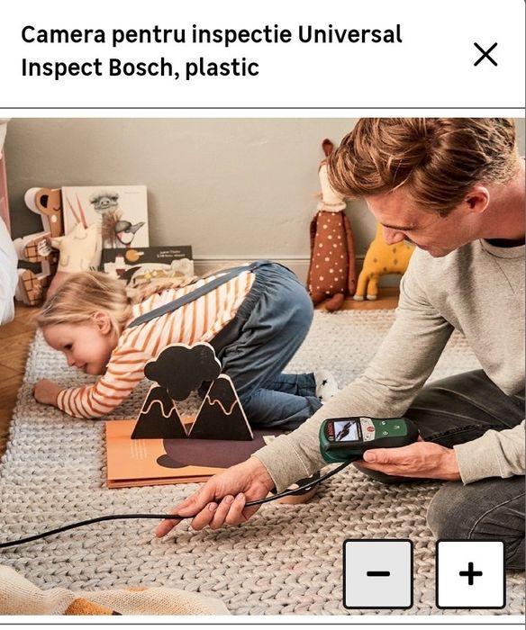 Vând aparat Camera pentru inspectie Universal Inspect Bosch, plastic
4