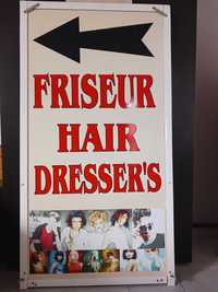 Подвижна реклама за фризьорски салон