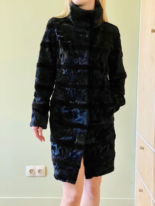 Норковая шуба размер S