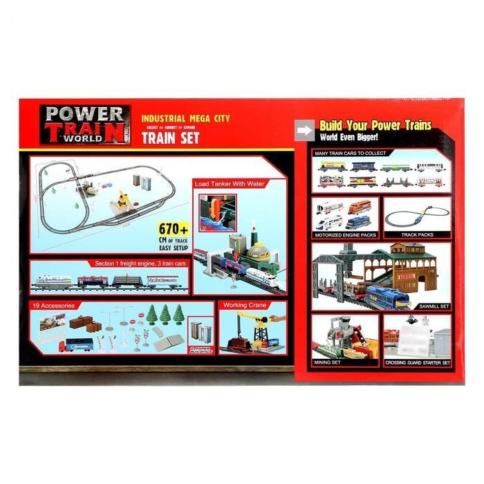 Железная дорога «Промышленный мегаполис», длина 6,7 м