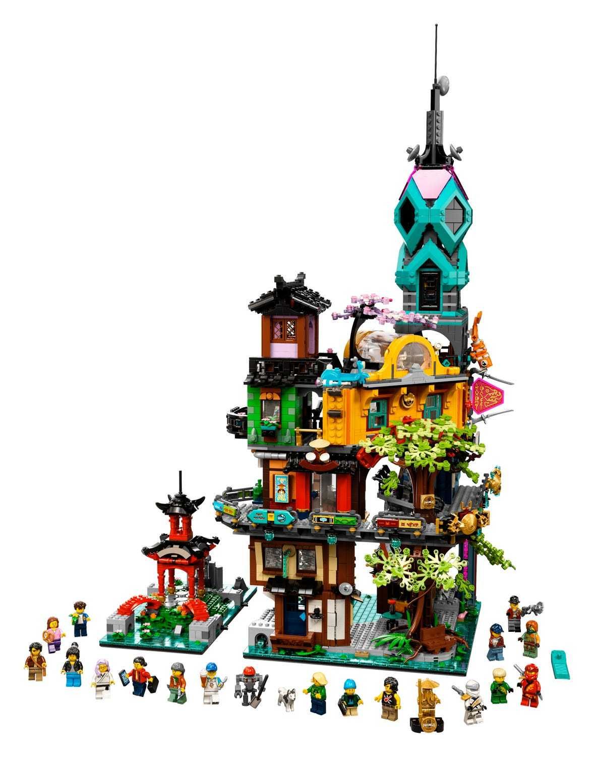 Lego Ninjago 71741 Gradinile orasului NINJAGO - NOU Sigilat ORIGINAL