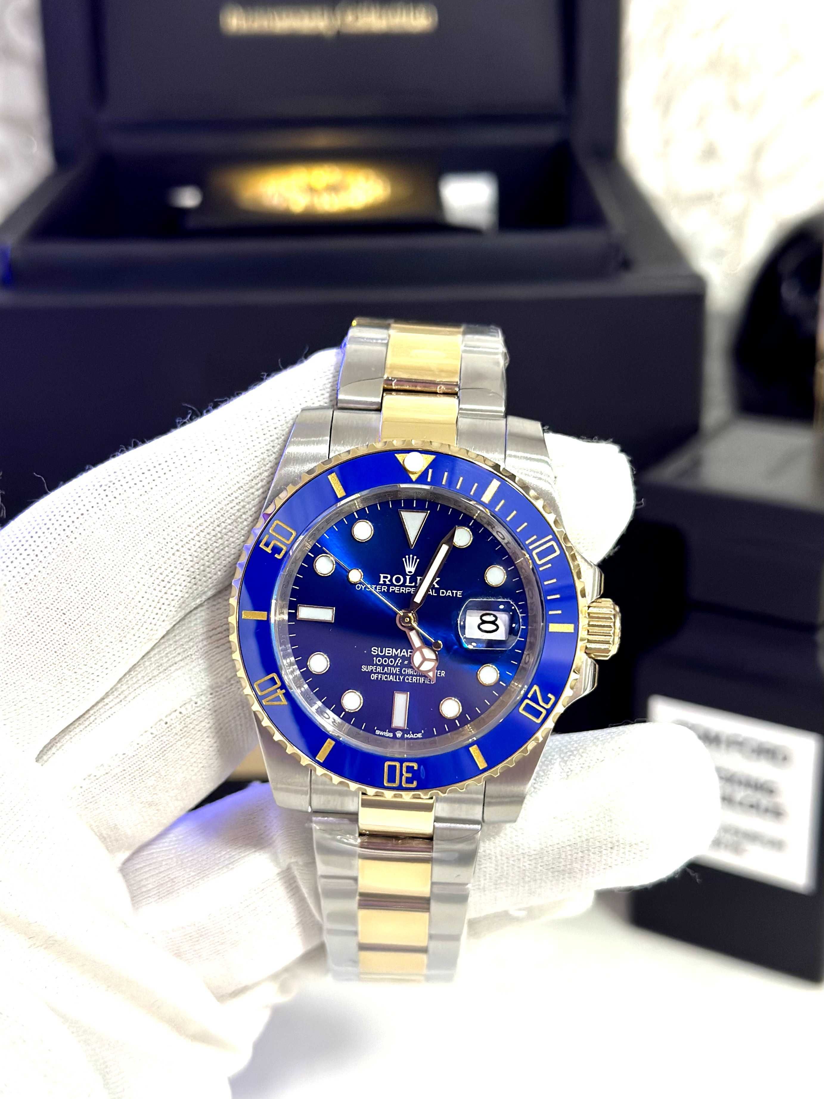 Мъжки Часовници 40mm двуцветен