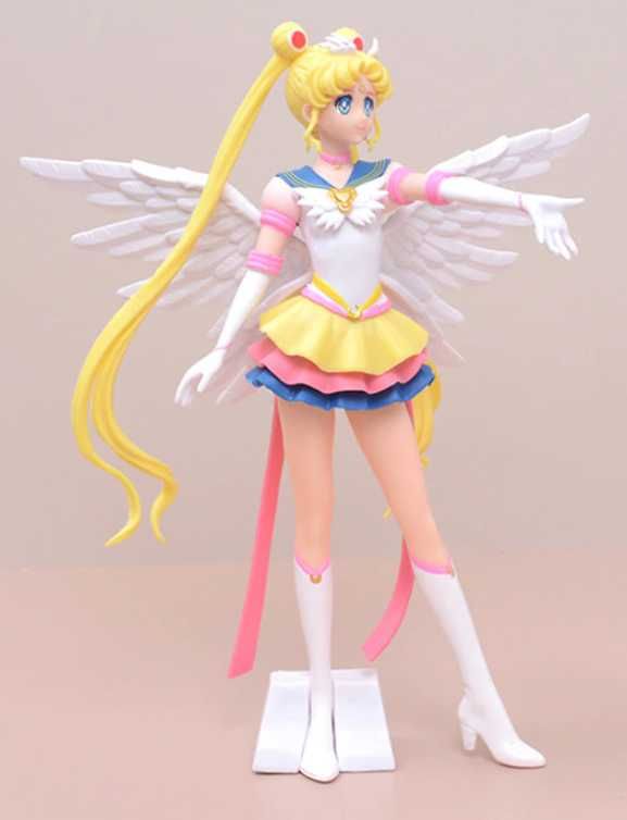 Figurina Sailor Moon Usagi Tsukino anime 23 cm wings