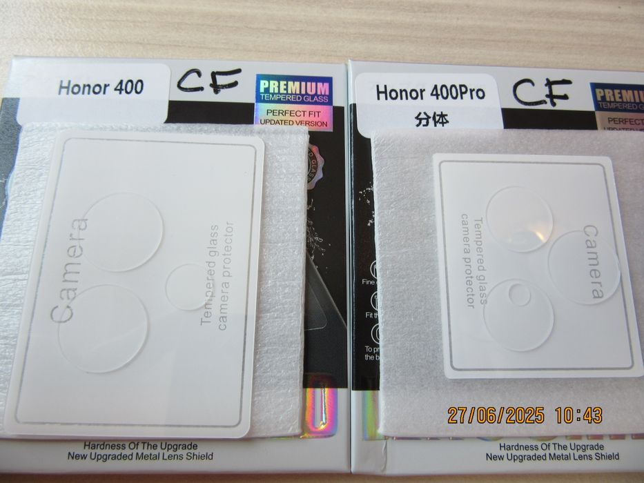 Honor 400 Pro / 400 Lite / 400 / CF Стъклен протектор за камера