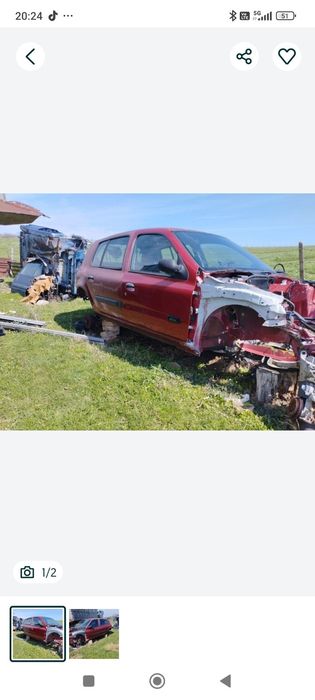 Врати за рено клио 2003г