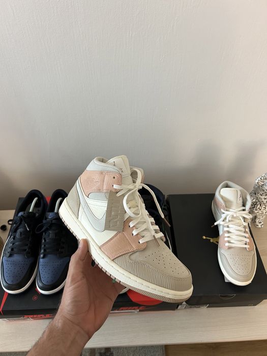 Jordan 1 mid high low Milan Pine green Mystic Navy