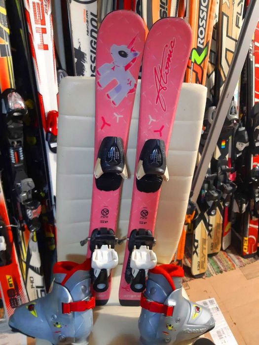 Schiuri clapari ski si bete set schi copii