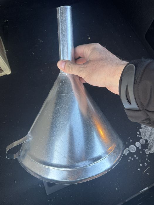 Palnie combustibil benzina motorina, dreapta, mare 26 cm