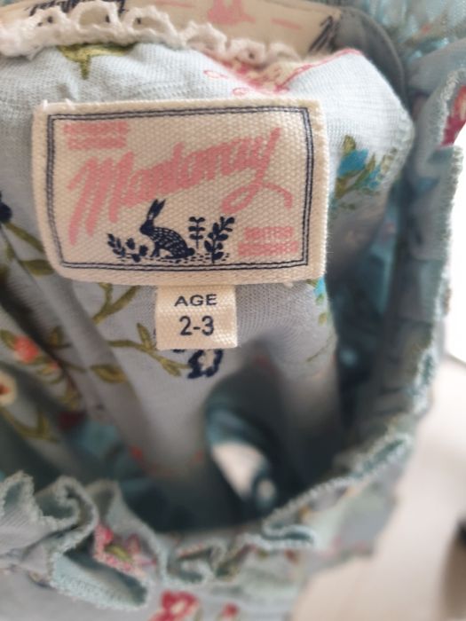 Есенна рокля за момиче Mantaray 2-3 г. 98 см.