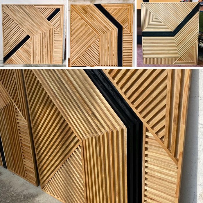 Артистични дървени панa – изключителен акцент за дома ви