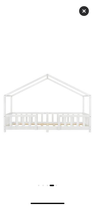 Pat montessori 90x200 saltea cocos inclusa