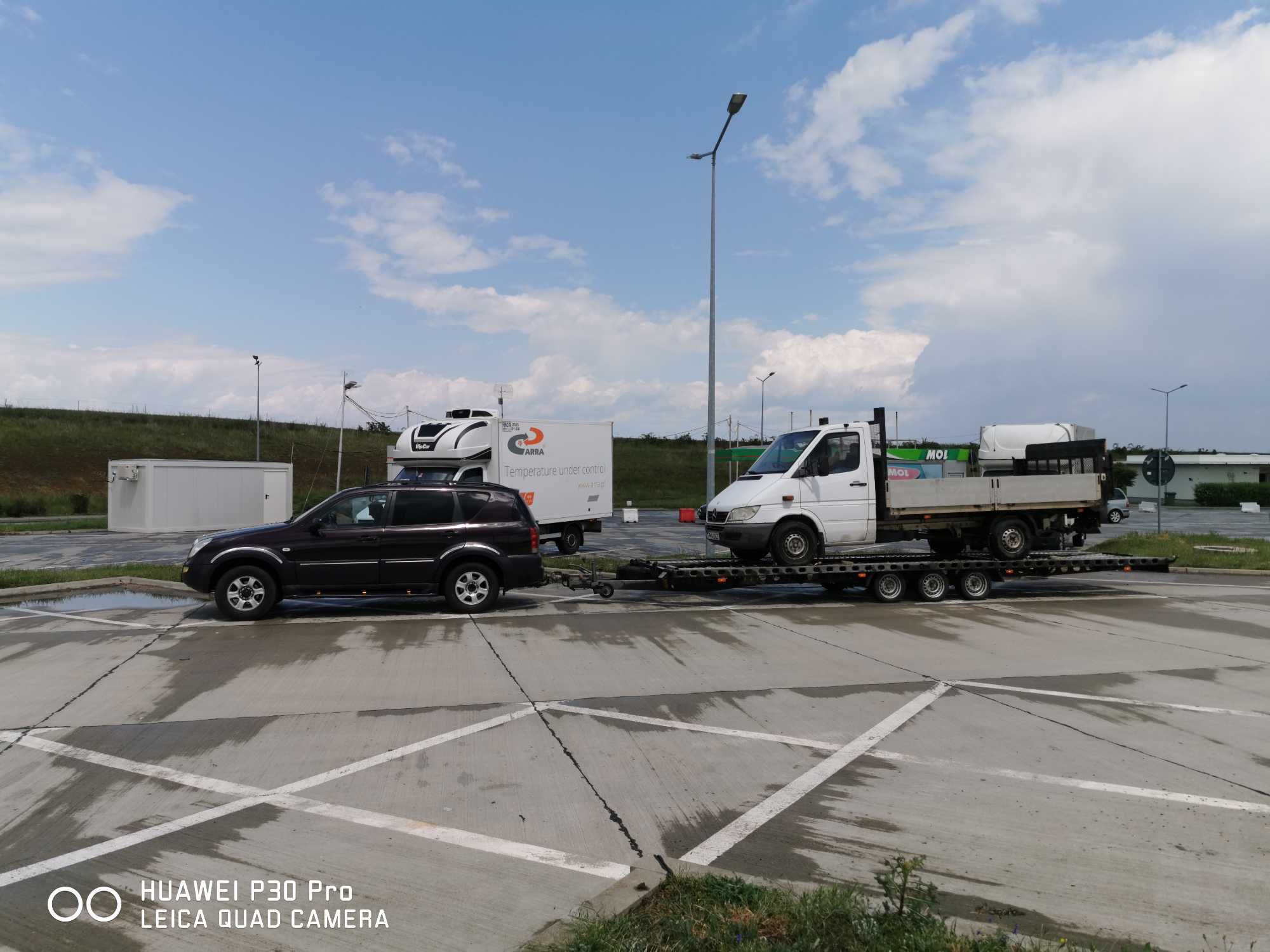 Tractari Auto Timișoara Autostrada A1, Ungaria,Austria,Slep Platforma