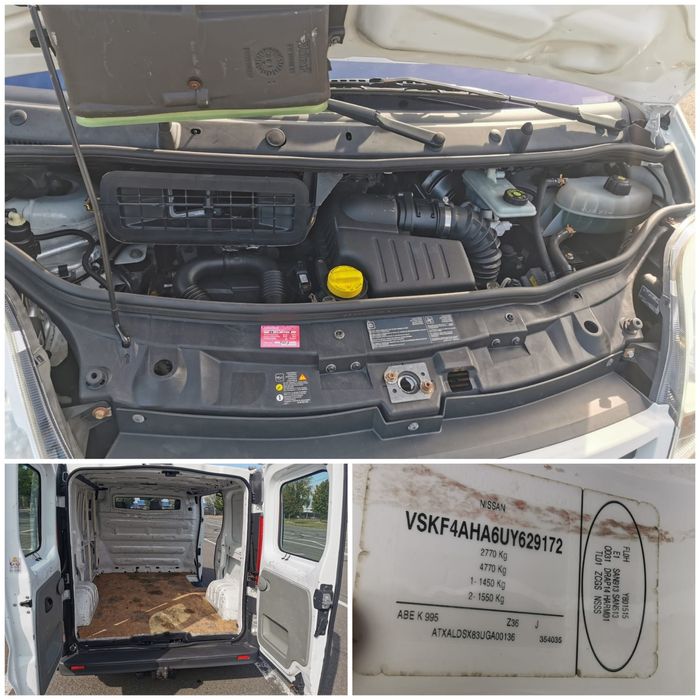 Nissan Primastar Vivaro Trafic - 2.0D 114CP - Clima!