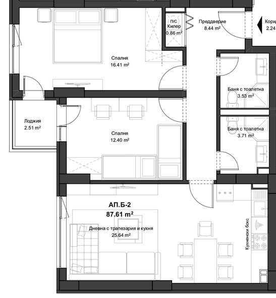 Продава се Тристаен апартамент в Пловдив, Кючук Париж - 102 кв.м за 990 €/кв.м - Снимка #1