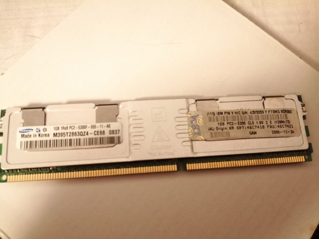 6 module de memorie RAM 512 MB / 1GB pt. servere