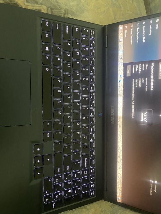 Lenovo Legion 5 RTX 3060 Ryzen 5 5600H 16Gb 512GB SSD+mouse+tastatura