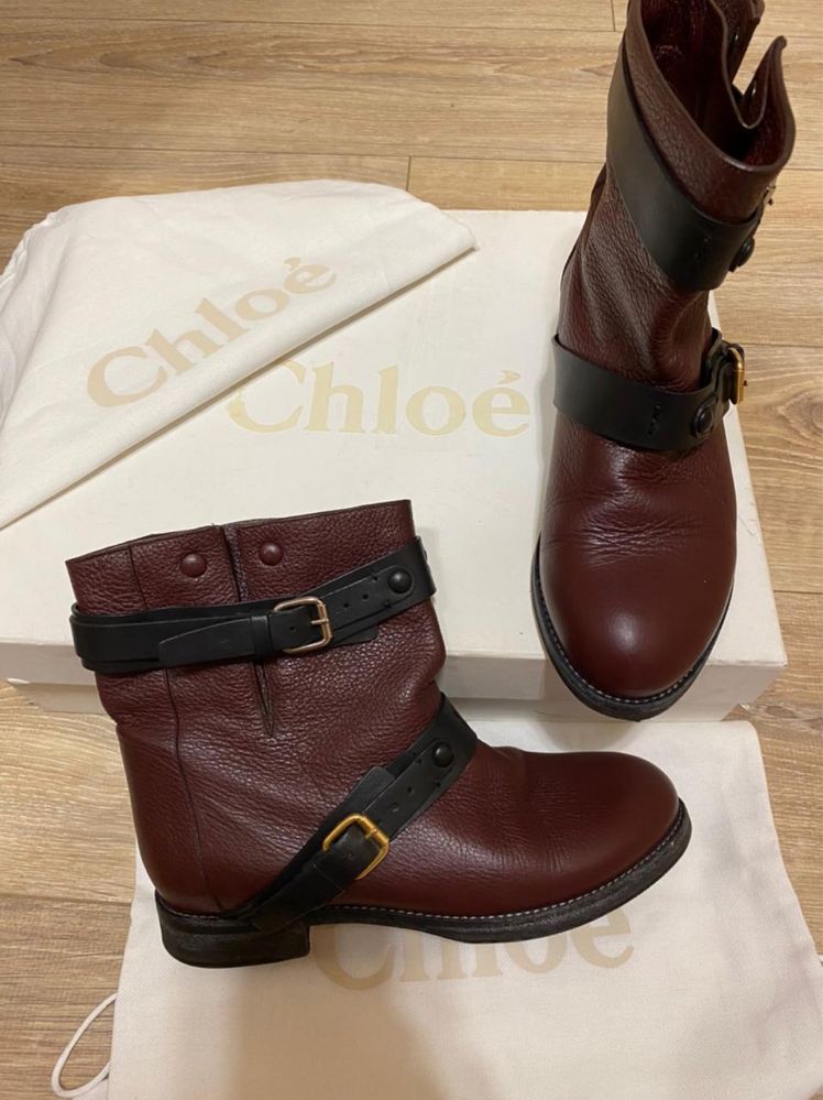 Продам ботинки оригинал Chloe. Шикарные. Любые проверки приветствуются