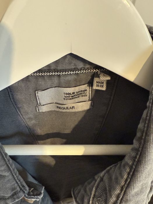 Cămașă !Solid bărbați, tip casual, mărime S, culoare verde petrol
