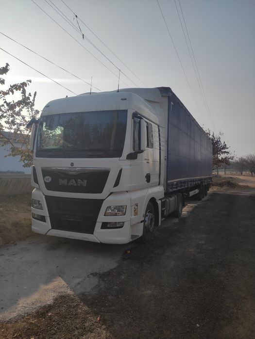 MAN tgx + krone prisep