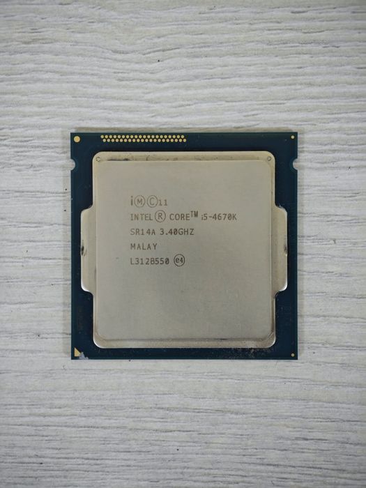 Intel core i5 4670K