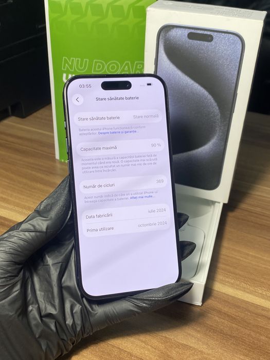 iPhone 15 Pro • 512 GB • Blue Titanium