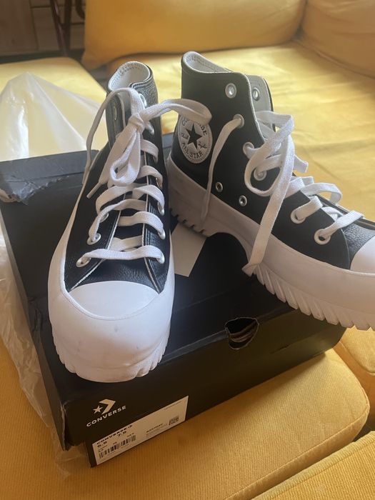 Кожени спортни обувки Converse