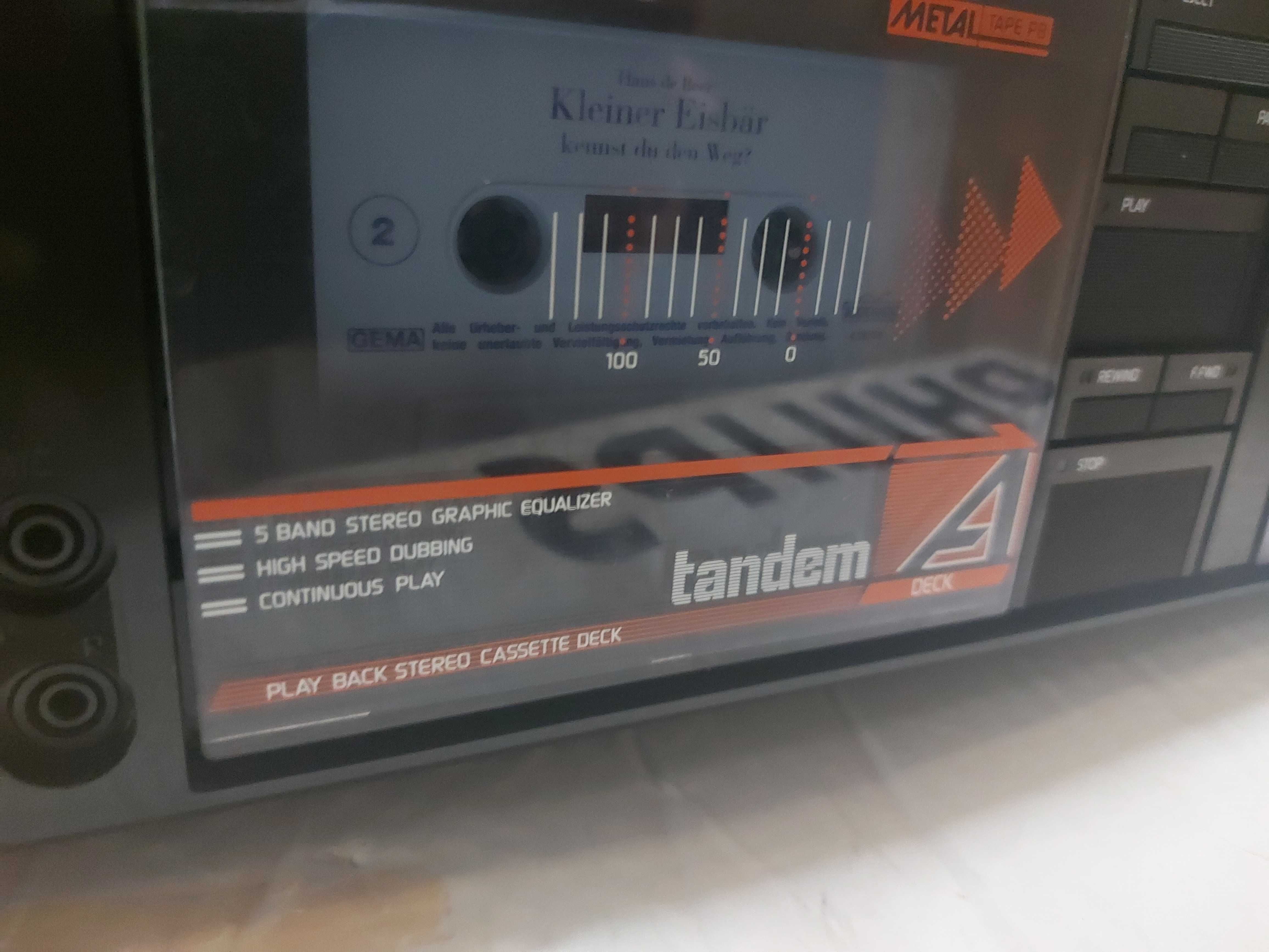 Philips D8458 Tandem Soundmachine Boombox