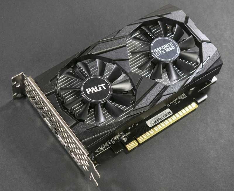 Игровая Видеокарта GTX 1650 Dual OC