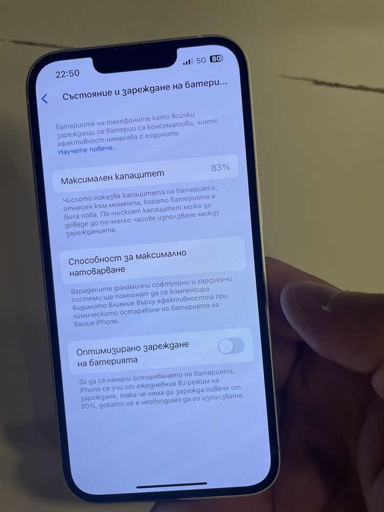 Iphone 14 white 128 GB