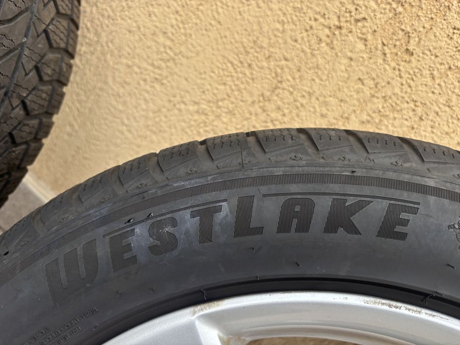 jante aliaj + anvelope 205/55/16 pentru vw skoda seat audi