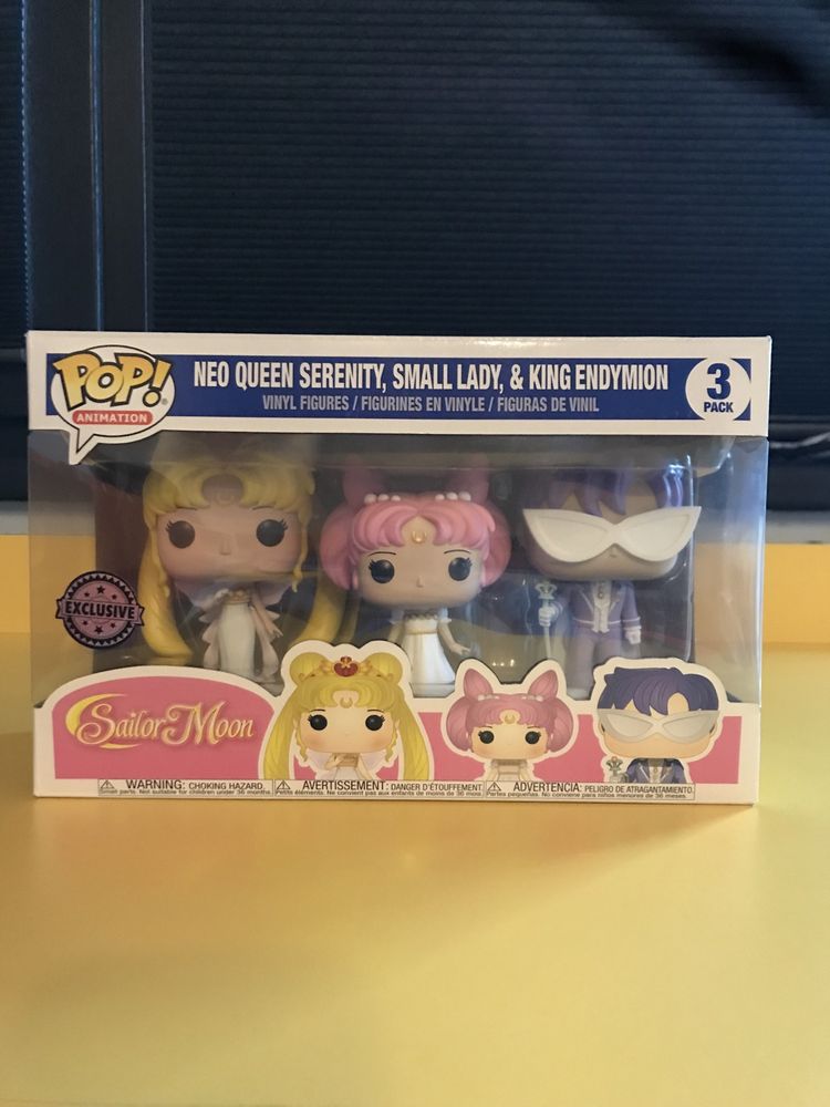 Funko pop Sailor Moon 3 pack nou