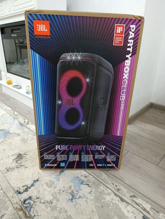 Vând boxă portabilă JBL PartyBox Club 120 – Nouă, Sigilată!