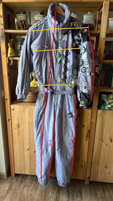 Salopeta de ski anii 80