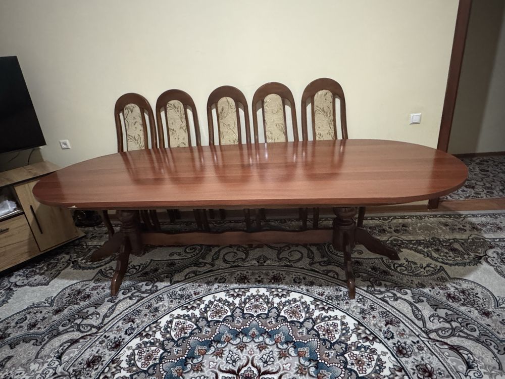 12 кишилик стол, стул