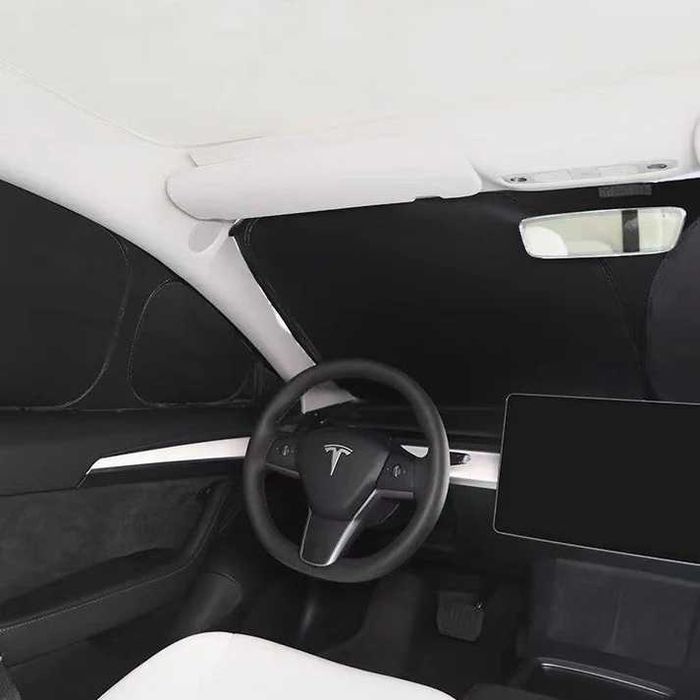 8бр. Сенници За Прозорци За Tesla Model 3, Model Y, Highland И Juniper