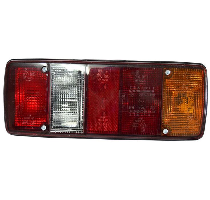 Stop spate lampa spate Mann L2000 1993- M90 F90, Mercedes 1013-3850 1973-1988, VW LT 1975-1996, BestAutoVest partea dreapta 334x122x76mm cu 5 functii cu lampa numar , universala