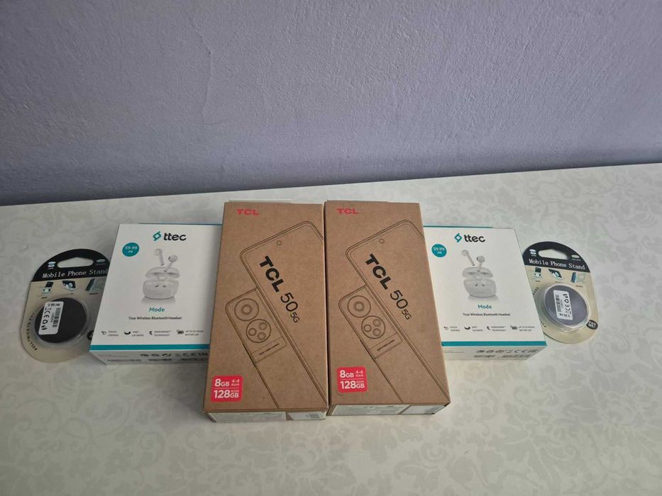 Нов телефон TCL 50 5G с подаръци