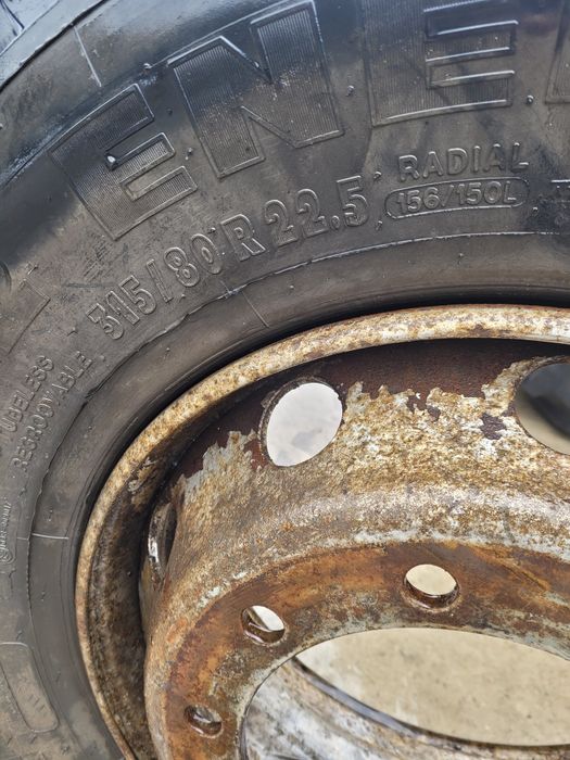 Jantă complectă, Michelin 315/80 R22.5 (10prezoane)