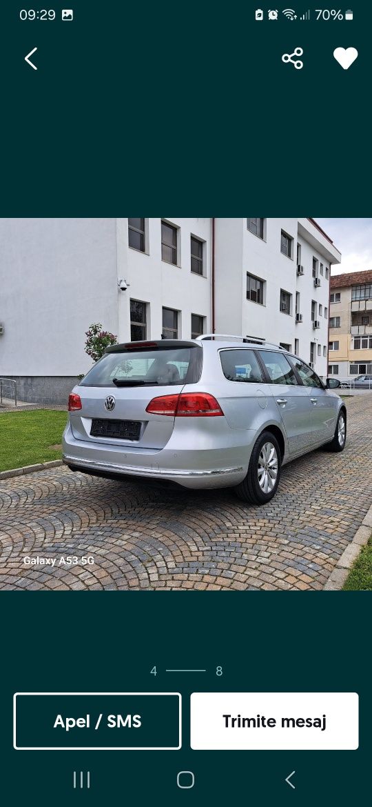 Volkswagen Passat B7

An Fabricatie 2012 E/5