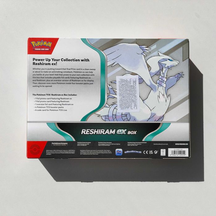 Set cartonase Pokemon TCG, Rashiram Ex Box
