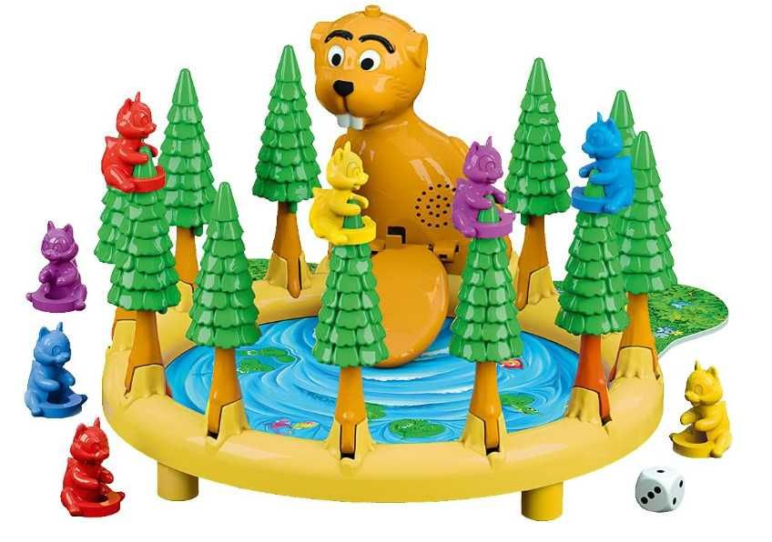 Настолна игра Schmidt Spiele BUMM BUMM BIBER 40618, 3D екшън детска