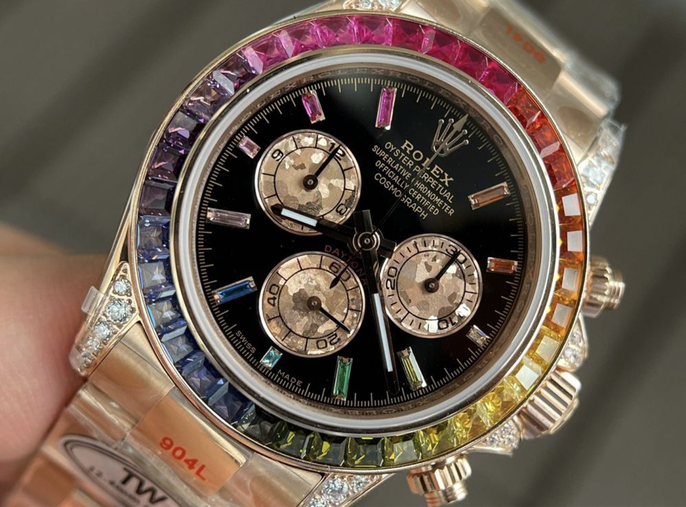 Часовник Rolex rainbow